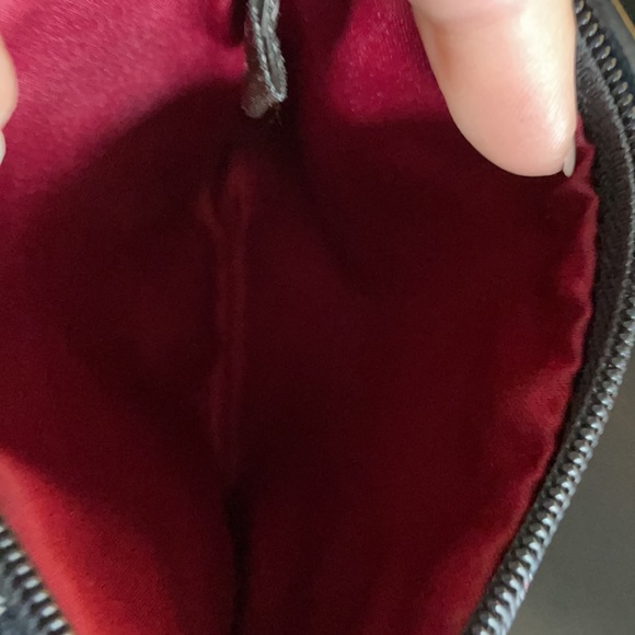 Coach Wristlet. Plaid: Blue, red, grey. - Picture 5 of 5